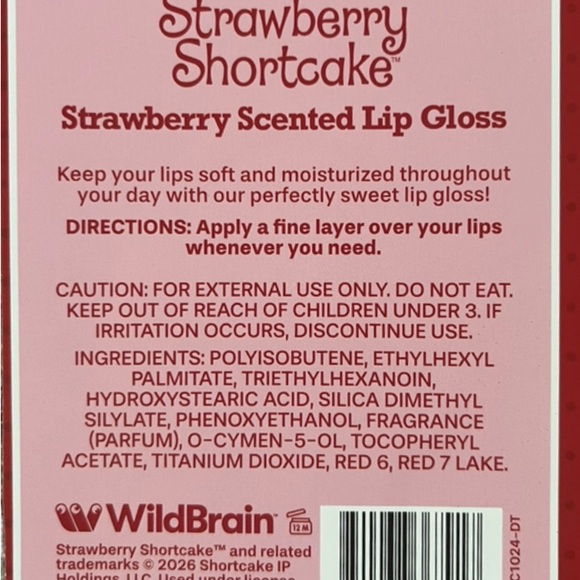 Strawberry Scented Sugar Lip Scrub & Lip Gloss - Picture 9 of 9